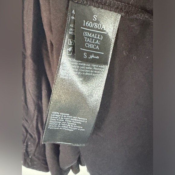 All Saints Black Jayda Jersey Dress NWT​ - Picture 6 of 9